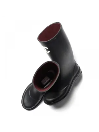Chanel Wellington Boots Siyah