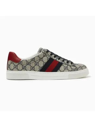 Gucci Ayakkabı Ace GG Supreme Bej
