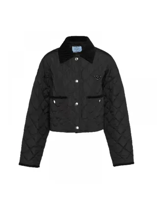 Prada Crop Mont Siyah
