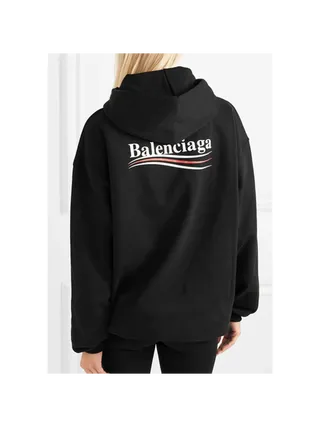 Balenciaga Sweatshirt Jersey Siyah
