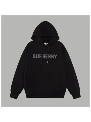 Burberry Kapüşonlu Sweatshirt Siyah