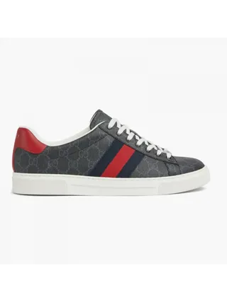 Gucci Ayakkabı Ace GG Supreme Siyah