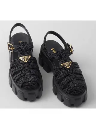 Prada Sandalet Siyah