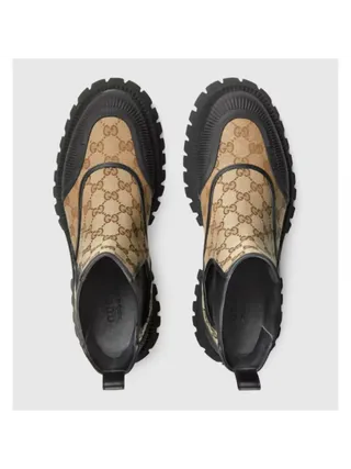 Gucci Bot GG Ankle Bej