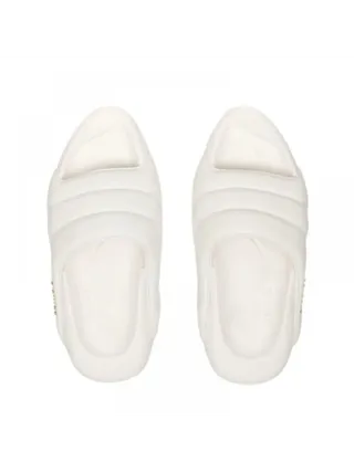 Balmain B-IT Quilted Terlik Beyaz