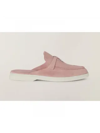 Loro Piana Terlik Loafer Pembe