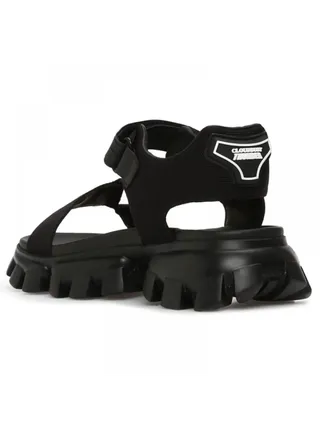 Prada Sandalet Cloudbust Thunder Siyah
