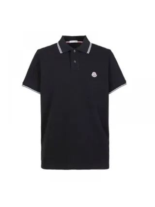 Moncler  Tişört Polo Siyah