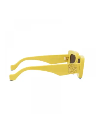 Loewe Gözlük Rectangular LW 40101I Sarı