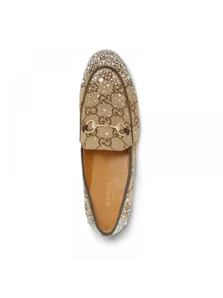 Gucci Ayakkabı Jordaan Loafer Bej