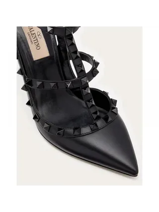 Valentino Ayakkabı Rockstud Ankle Siyah
