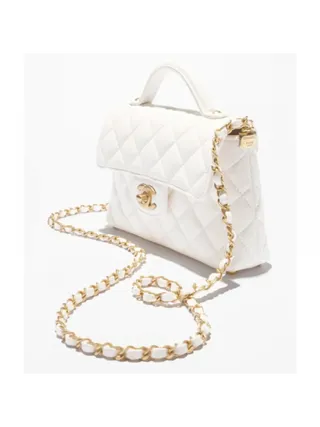 Chanel Çanta Small Flap Beyaz