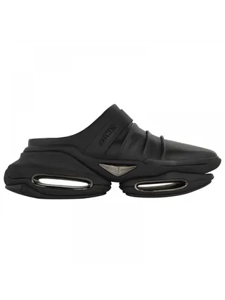 Balmain Terlik B-Bold Sandals Siyah