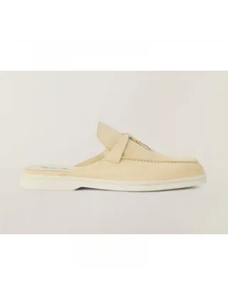 Loro Piana Terlik Loafer Sarı