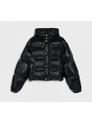 Celine Mont Cropped Triomphe  Siyah