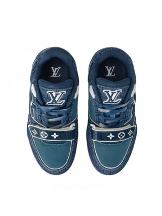 Louis Vuitton Ayakkabı LV Trainer  Lacivert