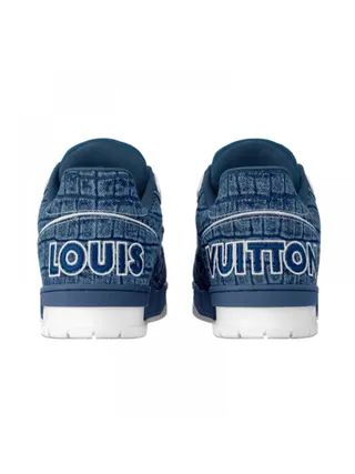 Louis Vuitton Ayakkabı LV Trainer  Lacivert