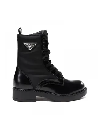 Prada Combat Bot Siyah