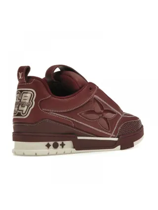 Louis Vuitton Ayakkabı Skate Bordo