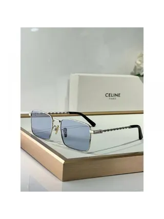 Celine Gözlük Rhinestone Mavi
