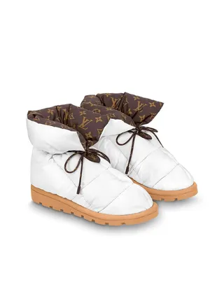 Louis Vuitton Bot Pillow Comfort Ankle Beyaz