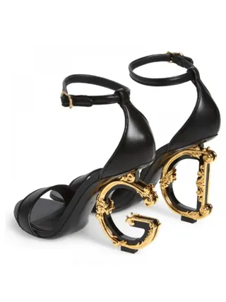 Dolce & Gabbana Ayakkabı DG Topuklu Siyah