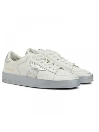 Golden Goose Ayakkabı Stardan Beyaz