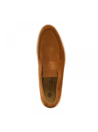Loro Piana Ayakkabı Open Walk Chukka Kahverengi