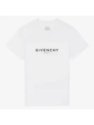 Givenchy Tişört Reverse Beyaz