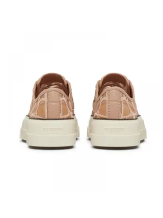 Valentino Ayakkabı Toile Iconographe Platform Pembe