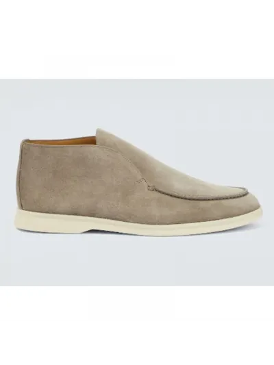 Loro Piana Ayakkabı Open Walk Chukka  Bej