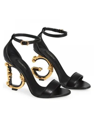 Dolce & Gabbana Ayakkabı DG Topuklu Siyah