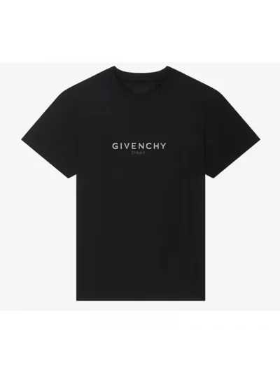 Givenchy Tişört Reverse Siyah