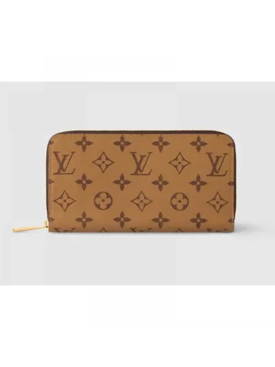 Louis Vuitton Cüzdan Zippy Kahverengi