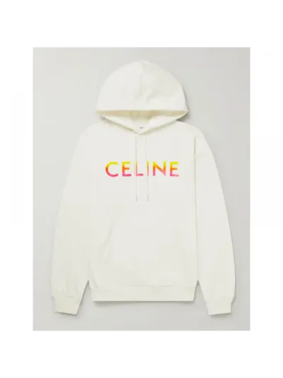 Celine Hoodie  Beyaz