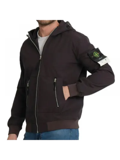 Stone Island İnce Mont Siyah
