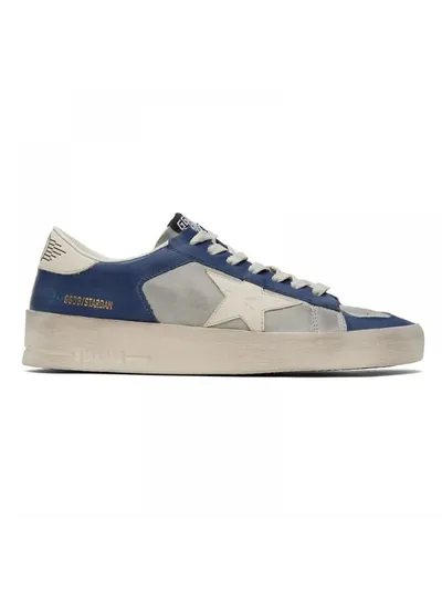 Golden Goose Ayakkabı Stardan Gri-Mavi