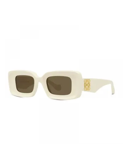 Loewe Gözlük Rectangular LW 40101I Beyaz