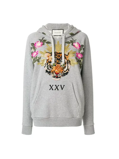Gucci Sweatshirt Embroidered Gri