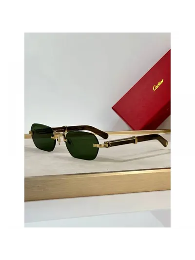 Cartier Gözlük Premiere De Cartier Yeşil