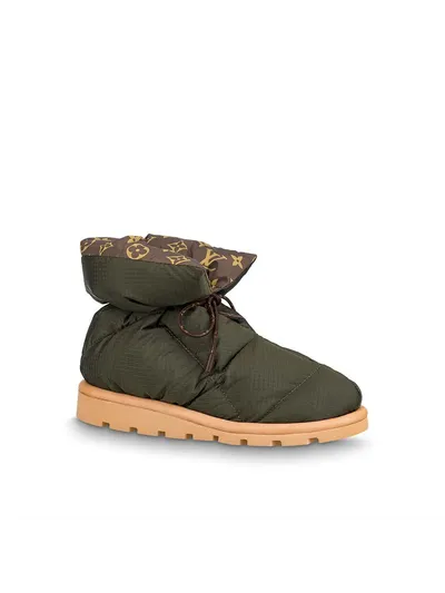 Louis Vuitton Bot Pillow Comfort Ankle Yeşil