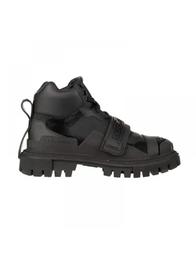Dolce Gabbana Trekking Sneaker Bot Siyah