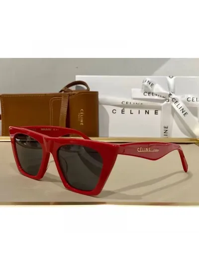Celine Gözlük Edge Kırmızı