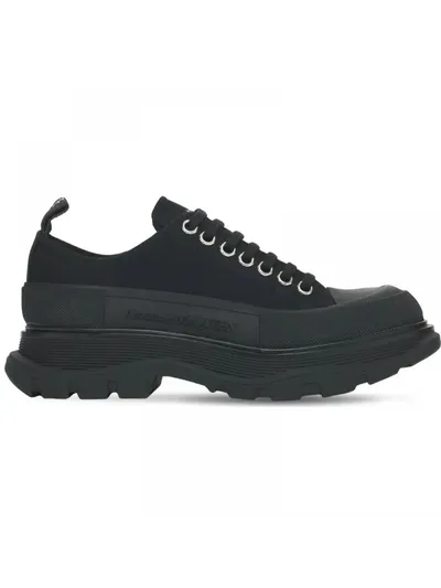 Alexander McQueen Ayakkabı Tread Slick Canvas Sneaker Siyah
