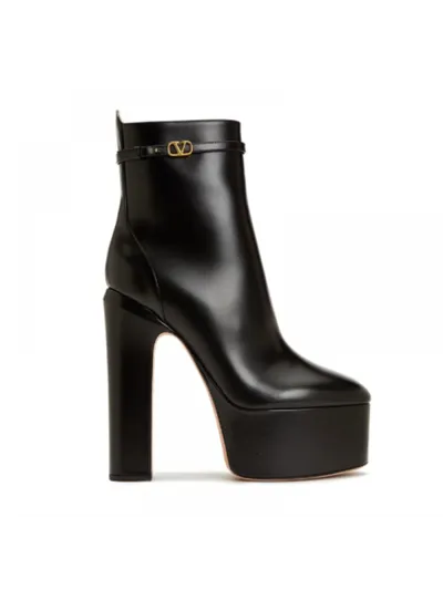 Valentino Bot VLogo Siyah