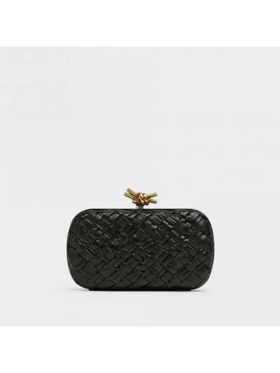 Bottega Veneta Çanta Knot Minaudiere Siyah