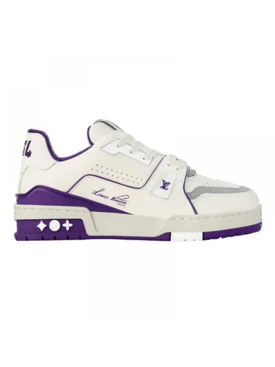 Louis Vuitton Ayakkabı Trainer Sneaker Mor