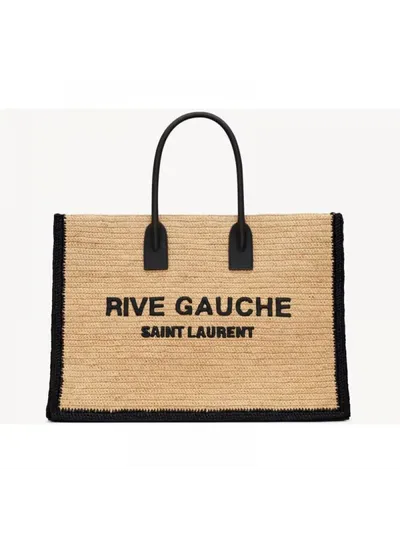 Saint Laurent Çanta Rive Gauche Bej