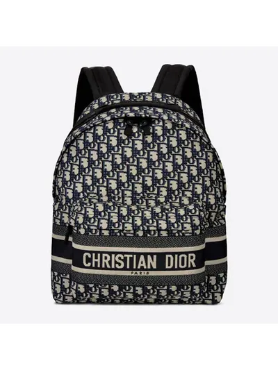 Dior Çanta Diortravel Backpack Lacivert