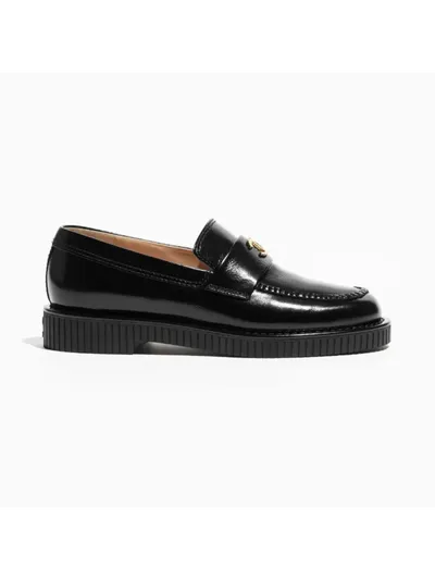 Chanel Ayakkabı Mocassin Siyah
